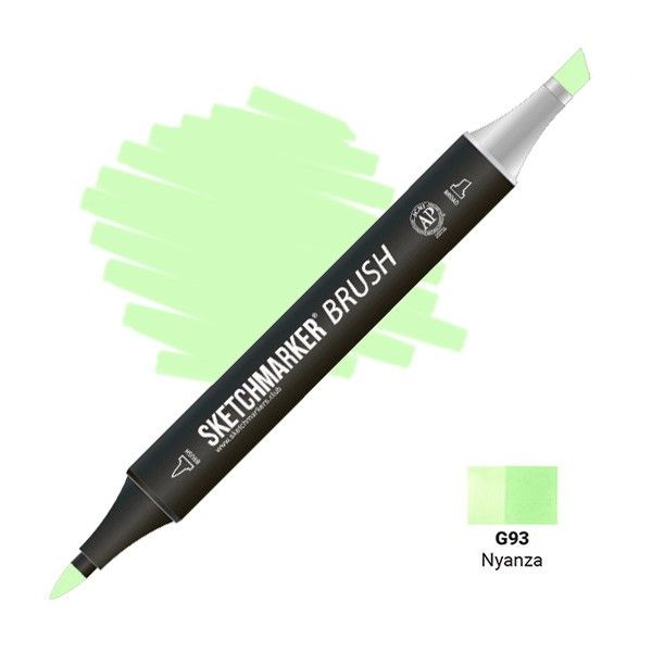 Маркер SKETCHMARKER Brush двухсторонний на спирт.основе G93 Ньянза MPSMB-G93