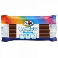Пластилин ГАММА "Классический" 50 г коричневый RE-270818_16