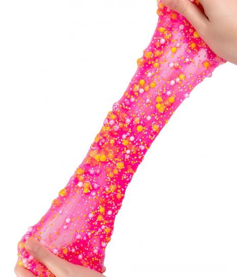 Слайм Slime "Crunch-Slime. Ssnap" с ароматом клубники 450 г AS-S130-42