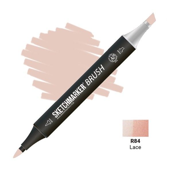 Маркер SKETCHMARKER Brush двухсторонний на спирт.основе R84 Кружева MPSMB-R84