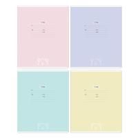 Тетрадь 24л. A5 линия MESHU "Оne-colored" RE-MS_30923