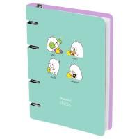 Тетрадь на кольцах 100л. A5 MESHU "My bear" картон, матовая ламинация, выб. УФ-лак RE-MS_50664