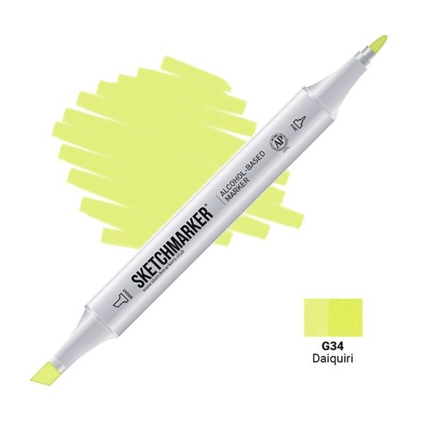 Маркер SKETCHMARKER двухсторонний на спирт.основе G34 Дайкири MPSM-G34