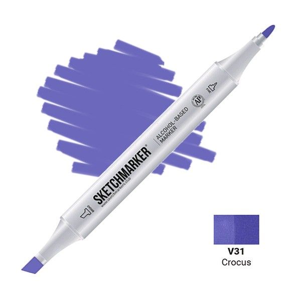 Маркер SKETCHMARKER двухсторонний на спирт.основе V31 Крокус MPSM-V31