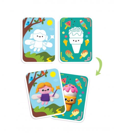 Легкий пластилин ТМ "Лепи легко" набор Слепи открытку. Фея с магнитом AS-C071Y