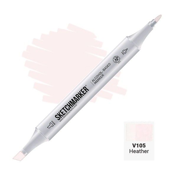 Маркер SKETCHMARKER двухсторонний на спирт.основе V105 Вереск MPSM-V105