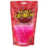 Слайм Slime "Crunch-Slime. Smack" розовый с пенопласт.шариками с ароматом земляники 200 г дой-пак AS-S130-25