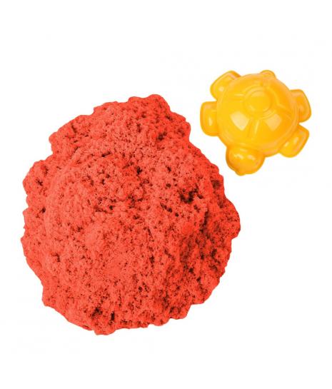 Кинетический песок "Космический песок" тянущийся 500 г красный AS-TSS01