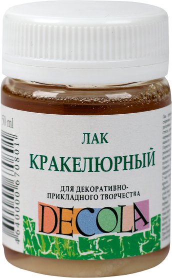 Лак кракелюрный DECOLA банка 50 мл NP-8628933