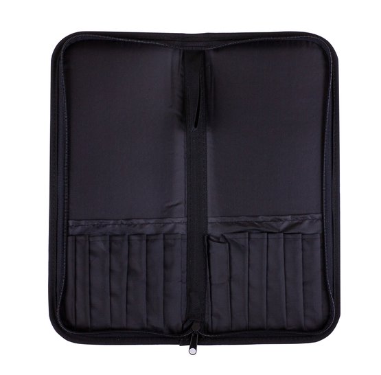 Пенал для кистей СОНЕТ 15.5 x 37 см полиэстер, черный NP-DK21205