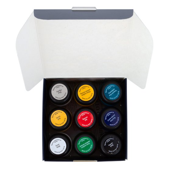 Набор акриловых красок по ткани DECOLA 9 шт х 20 мл, картон NP-4141111