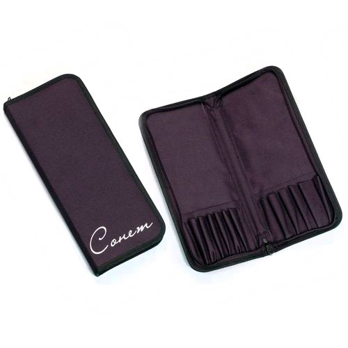 Пенал для кистей СОНЕТ 15.5 x 37 см полиэстер, черный NP-DK21205