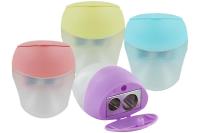 Точилка KUM Pencil Pal M2, 2 отверстия, в контейнером, крышкой KUM-3640521