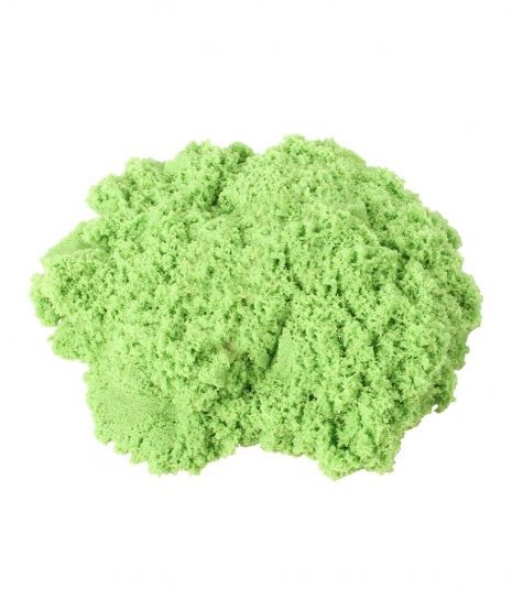 Кинетический песок ТМ Волшебный песок 700 г дойпак, зеленый AS-KPN2SL