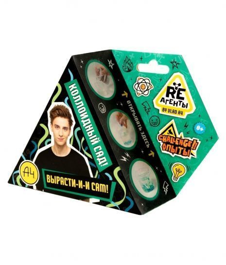 Научно-познавательный набор Re-Агенты "Коллойдный сад" Влад А4 AS-EX167T