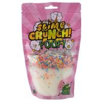 Слайм Slime "Crunch-Slime. Poof" белый с пенопласт.шариками с ароматом манго 200 г дой-пак AS-S130-28