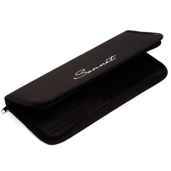 Пенал для кистей СОНЕТ 15.5 x 37 см полиэстер, черный NP-DK21205