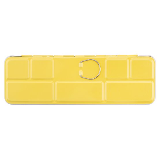 Пенал для акварели на 21 кювету СОНЕТ металл, жёлтый NP-1751301320