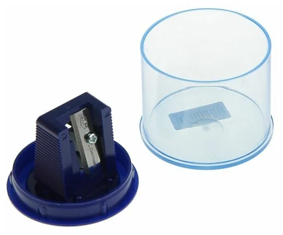 Точилка KUM 226 Wax T, 1 отверстие, для восковых карандашей, контейнер, ассорти KUM-1050571