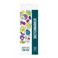 Набор капиллярных ручек SKETCHMARKER Artist fine pen Basic 2 12 цв MPAFP-12BAS2