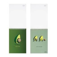 Блокнот А5 60л. на гребне MESHU "Avocadreams", пластиковая обложка RE-MS_48667