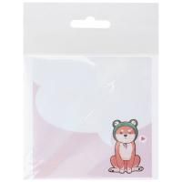 Блок для записей MESHU "Cute dog" 8.5 x 8.5 x 1.1 см 100л. на склейке RE-MS_46557