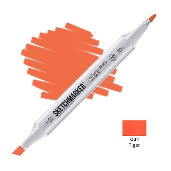Маркер SKETCHMARKER двухсторонний на спирт.основе O31 Тигровый MPSM-O31