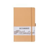 Блокнот для зарисовок SKETCHMARKER 140 г/м2 13 x 21 см 80 л твердая обложка Капучино MP23147303SM