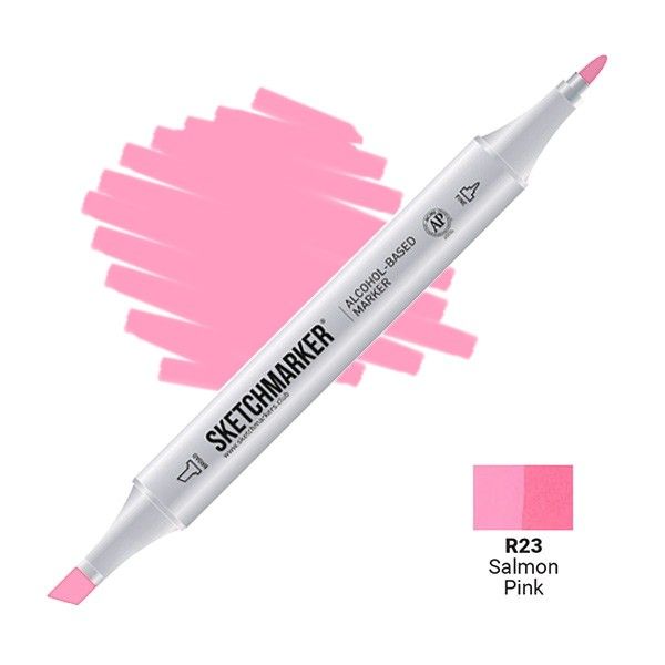 Маркер SKETCHMARKER двухсторонний на спирт.основе R23 Розовый лососевый MPSM-R23