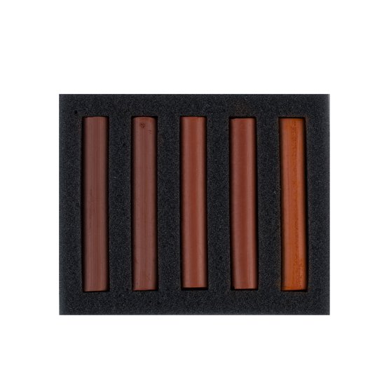 Набор сухих художественных графических материалов ЛАДОГА сангина ассорти цветов 5 мелков NP-2721422311