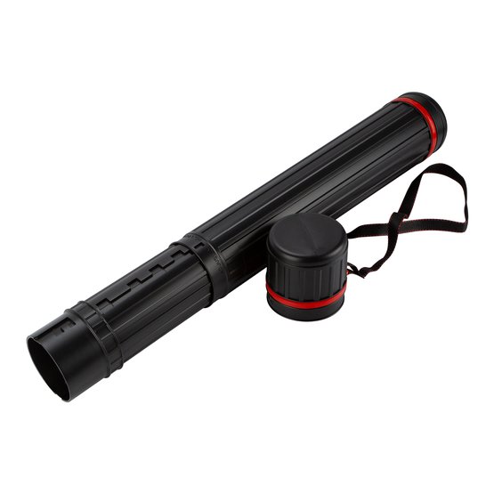 Тубус телескопический СОНЕТ длина 63-110 см, диаметр 10.5 см, пластик NP-DK11312