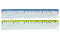 Линейка 15 см KUM L1 Style Highlight, с волнистым краем KUM-2280429