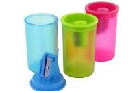 Точилка KUM 1870 KK1 Pop, 1 отверстие, контейнер, в ассортименте KUM-3030721