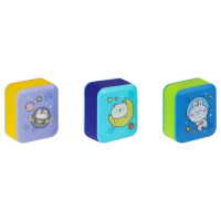 Точилка пластиковая MESHU "Bubble friends" 1 отверстие, ассорти RE-MS_52292