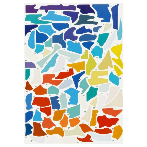 Аппликация наклейками ТРИ СОВЫ "Пейзажи" А4, 2 основы, картонный конверт RE-АПн_51041