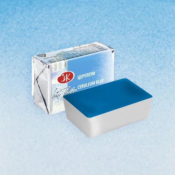 Акварель БЕЛЫЕ НОЧИ кювета 2.5 мл, 503 Церулеум NP-1911503