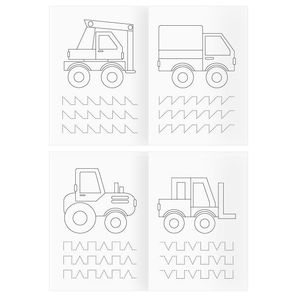 Раскраска А4 ТРИ СОВЫ "Техника" 16 стр. RE-РА4_56208