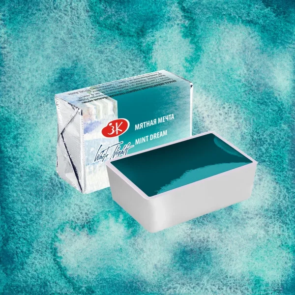 Акварель БЕЛЫЕ НОЧИ кювета 2.5 мл, 776 Мятная Мечта NP-1911776