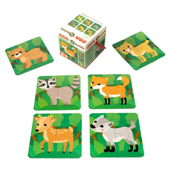 Пазл Baby Toys 24 maxi "Животные леса" KOR-04689