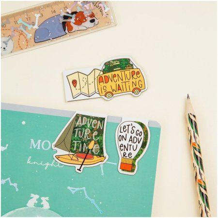 Закладки магнитные для книг 3 шт MESHU "Adventure" RE-MS_46704