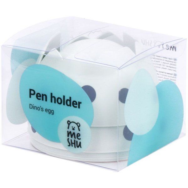 Подставка-стакан MESHU "Dino's egg" пластиковая, мятная RE-MS_46346