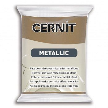 Пластика полимерная запекаемая CERNIT Metallic 56 г (059 античная бронза) RH-CE0870056059