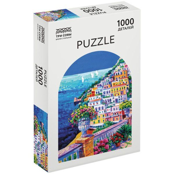 Пазл ТРИ СОВЫ 1000 "Порт Сорренто" RE-ПК1000_48378