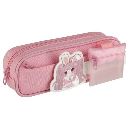 Пенал мягкий MESHU "Sweet" 220 x 50 x 80 мм, 1 отделение, 2 кармана, полиэстер RE-MS_57906