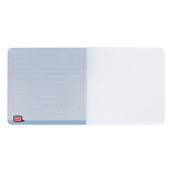 Записная книжка 170 x 170 мм 40л. MESHU "Shark deadline" 80 г/м2 на скрепке, soft-touch, выб. УФ-лак, без линовки RE-MS_53371