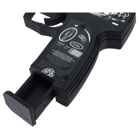 Пистолет деревянный ТРИ СОВЫ USP-S, серия легендарный "Билет в темноту" подложка ХДФ RE-ПД1ЮС001