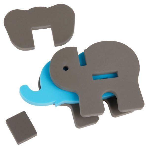 Набор мягких конструкторов ТРИ СОВЫ "Зоопарк" EVA, 10 элементов, 2 игрушки RE-КНС001