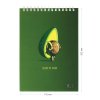 Блокнот А5 60л. на гребне MESHU "Avocadreams", пластиковая обложка RE-MS_48667