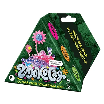 Набор для лепки "Глюкосад" малый зеленый AS-C082Y