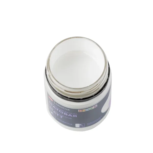 Краска акриловая DECOLA матовая, банка 50 мл, 104 Белая NP-14328104